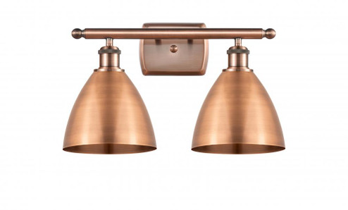 Bristol - 2 Light - 18 inch - Antique Copper - Bath Vanity Light (3442|516-2W-AC-MBD-75-AC)