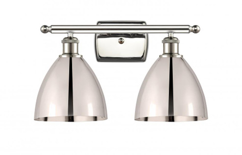 Bristol - 2 Light - 18 inch - Polished Nickel - Bath Vanity Light (3442|516-2W-PN-MBD-75-PN)