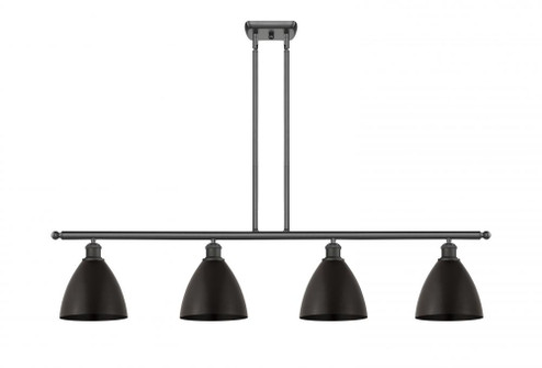 Bristol - 4 Light - 48 inch - Oil Rubbed Bronze - Stem hung - Island Light (3442|516-4I-OB-MBD-75-OB-LED)