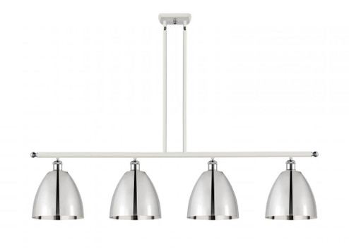 Bristol - 4 Light - 48 inch - White Polished Chrome - Stem hung - Island Light (3442|516-4I-WPC-MBD-9-PC)