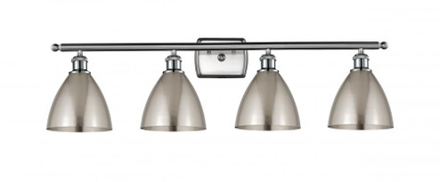 Bristol - 4 Light - 38 inch - Brushed Satin Nickel - Bath Vanity Light (3442|516-4W-SN-MBD-75-SN)