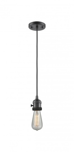 Bare Bulb - 1 Light - 3 inch - Oil Rubbed Bronze - Cord hung - Mini Pendant (3442|201CSW-OB)