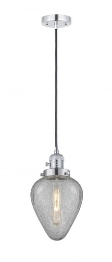 Geneseo - 1 Light - 7 inch - Polished Chrome - Cord hung - Mini Pendant (3442|201CSW-PC-G165)