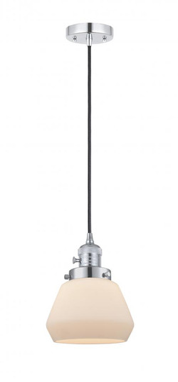 Fulton - 1 Light - 7 inch - Polished Chrome - Cord hung - Mini Pendant (3442|201CSW-PC-G171)