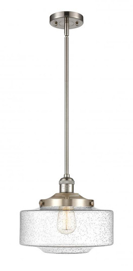 Bridgeton - 1 Light - 12 inch - Brushed Satin Nickel - Stem Hung - Mini Pendant (3442|201S-SN-G694-12-LED)