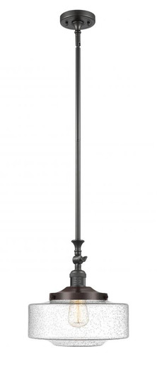 Bridgeton - 1 Light - 12 inch - Oil Rubbed Bronze - Stem Hung - Mini Pendant (3442|206-OB-G694-12-LED)