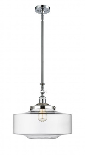 Bridgeton - 1 Light - 16 inch - Polished Chrome - Stem Hung - Adjustable Mini Pendant (3442|206-PC-G692-16)
