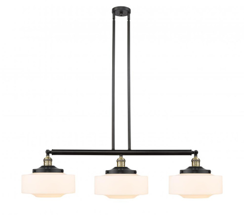 Bridgeton - 3 Light - 44 inch - Black Antique Brass - Stem Hung - Adjustable Island Light (3442|213-BAB-G691-12-LED)