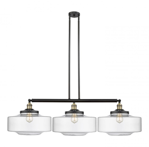 Bridgeton - 3 Light - 50 inch - Black Antique Brass - Stem Hung - Adjustable Island Light (3442|213-BAB-G692-16)