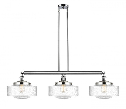 Bridgeton - 3 Light - 44 inch - Polished Chrome - Stem Hung - Adjustable Island Light (3442|213-PC-G694-12-LED)