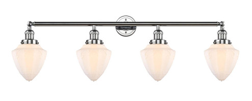 Bullet - 4 Light - 46 inch - Polished Chrome - Adjustable Bath Vanity Light (3442|215-PC-G661-7)