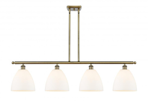 Bristol - 4 Light - 48 inch - Antique Brass - Stem hung - Island Light (3442|516-4I-AB-GBD-91)