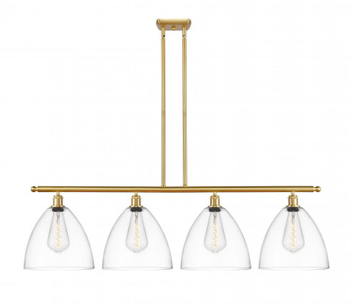 Bristol - 4 Light - 50 inch - Satin Gold - Cord hung - Island Light (3442|516-4I-SG-GBD-122)