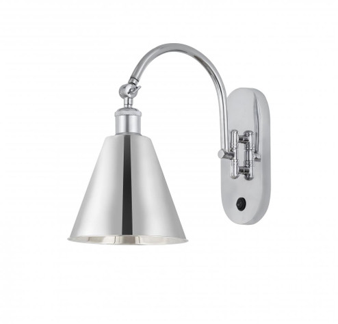 Berkshire - 1 Light - 8 inch - Polished Chrome - Adjustable Swing Arm (3442|518-1W-PC-MBC-8-PC-LED)