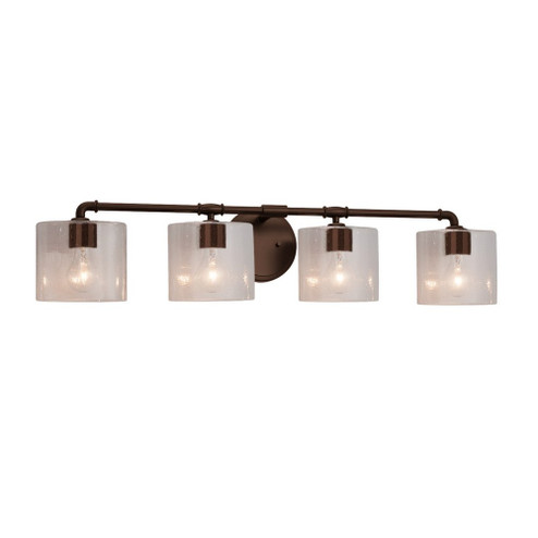 Bronx 4-Light Bath Bar (254|FSN-8464-30-SEED-DBRZ)