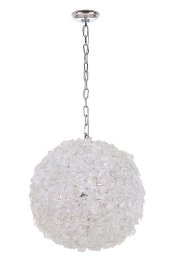 Roxx 4 Light X-Large Pendant in Chrome w/Quartz Crystals (20|48493-CH)