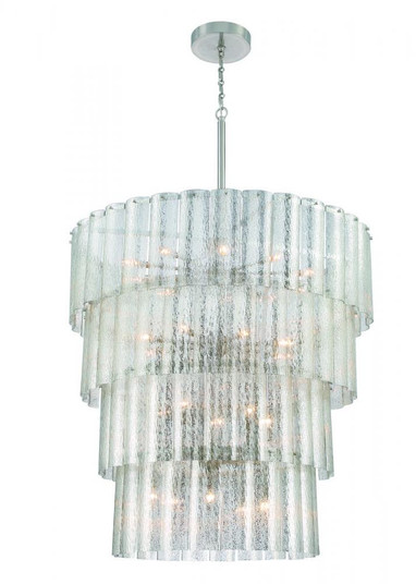 Museo 28 Light Chandelier in Brushed Polished Nickel (20|48628-BNK)