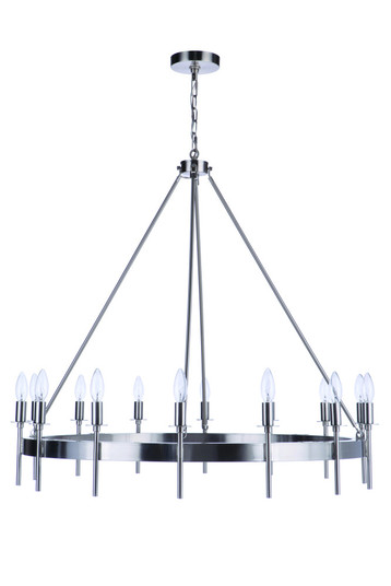 Larrson 14 Light Chandelier in Brushed Polished Nickel (20|54314-BNK)