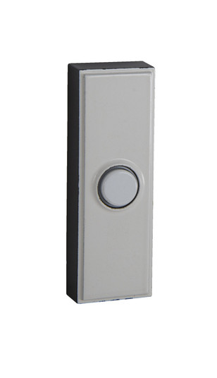 Surface Mount LED Lighted Push Button in White (20|PB5011-W)