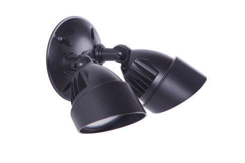 2 Light Outdoor LED Flood in Midnight (20|Z422-MN-LED)