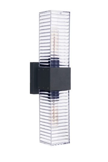 Ridge 18'' 2 Light Outdoor LED Wall Sconce in Midnight (20|ZA4500-MN)