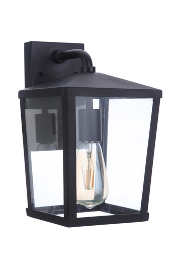 Olsen 1 Light Small Outdoor Wall Lantern in Midnight (20|ZA4604-MN)