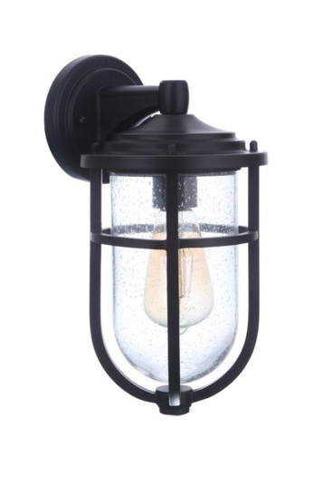 Voyage 1 Light Small Outdoor Wall Lantern in Midnight (20|ZA4704-MN)