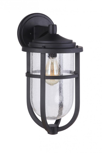 Voyage 1 Light Large Outdoor Wall Lantern in Midnight (20|ZA4724-MN)