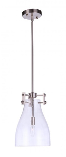 Chardonnay 1 Light Mini Pendant in Brushed Polished Nickel (20|55891-BNK)