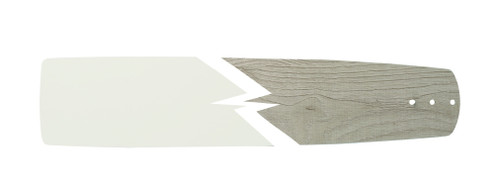 60'' Super Pro Blades in White/Washed Oak (20|BS60-WWOK)