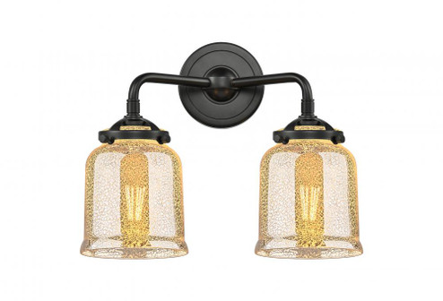Bell - 2 Light - 13 inch - Oil Rubbed Bronze - Bath Vanity Light (3442|284-2W-OB-G58)