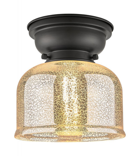 Bell - 1 Light - 8 inch - Matte Black - Flush Mount (3442|623-1F-BK-G78)