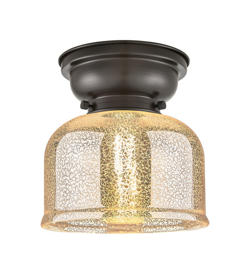 Bell - 1 Light - 8 inch - Oil Rubbed Bronze - Flush Mount (3442|623-1F-OB-G78-LED)