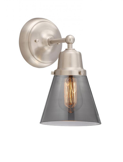 Cone - 1 Light - 6 inch - Brushed Satin Nickel - Sconce (3442|623-1W-SN-G63)