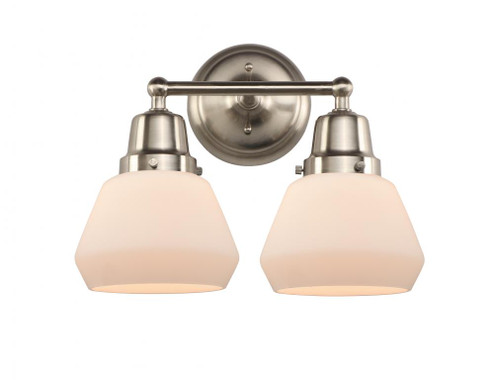 Fulton - 2 Light - 15 inch - Brushed Satin Nickel - Bath Vanity Light (3442|623-2W-SN-G171)