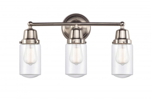 Dover - 3 Light - 21 inch - Brushed Satin Nickel - Bath Vanity Light (3442|623-3W-SN-G312)