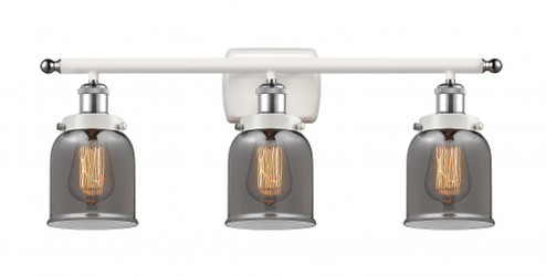 Bell - 3 Light - 26 inch - White Polished Chrome - Bath Vanity Light (3442|916-3W-WPC-G53)