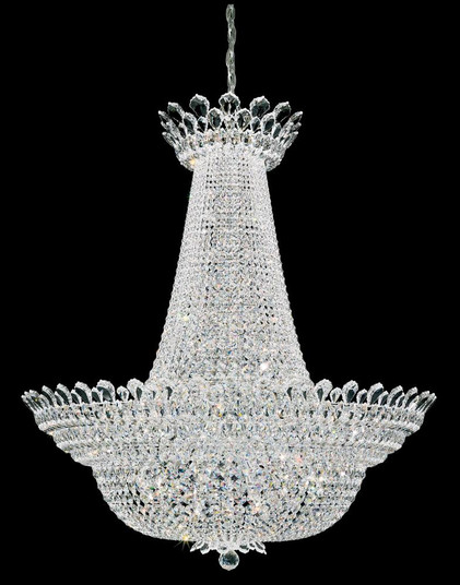 Trilliane 76 Light 120V Chandelier in Polished Stainless Steel with Clear Heritage Handcut Crystal (168|5875H)
