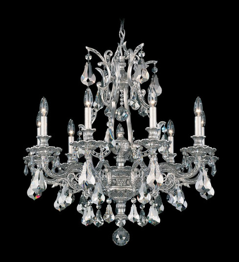 Sophia 9 Light 120V Chandelier in Heirloom Bronze with Clear Heritage Handcut Crystal (168|6949-76H)