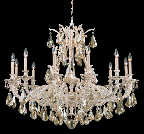 Sophia 12 Light 120V Chandelier in Parchment Gold with Clear Heritage Handcut Crystal (168|6952-27H)
