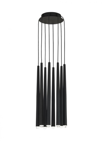 Pylon 8 Light Chandelier (7355|700TRSPPYL8RB-LED930)
