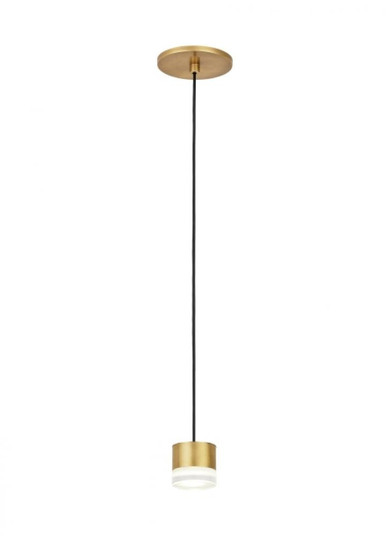 Gable 1 Light Pendant (7355|700TRSPGBL1RNB-LED930)