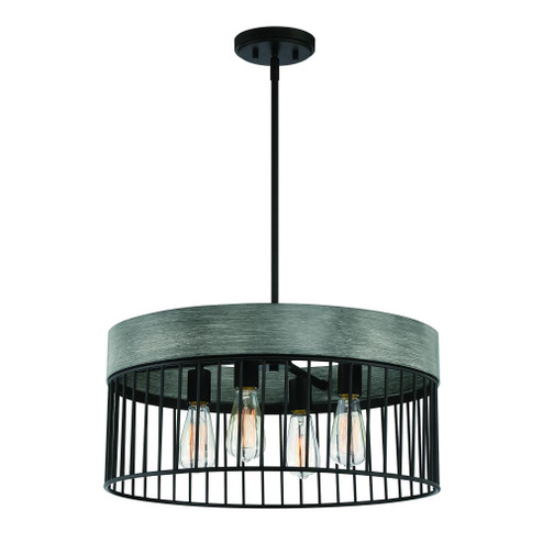 4 Light Pendant (21|D226M-24P-MB)