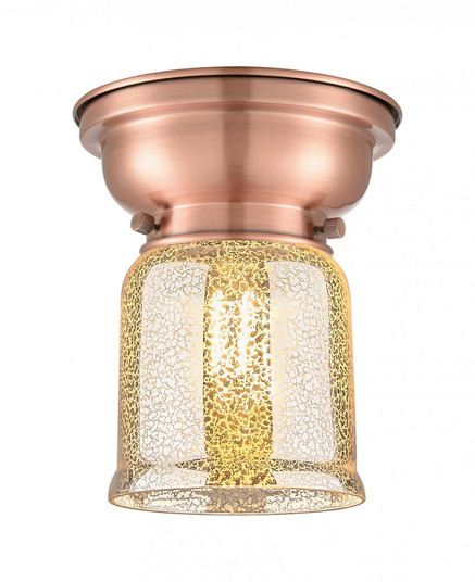 Bell - 1 Light - 6 inch - Antique Copper - Flush Mount (3442|623-1F-AC-G58-LED)