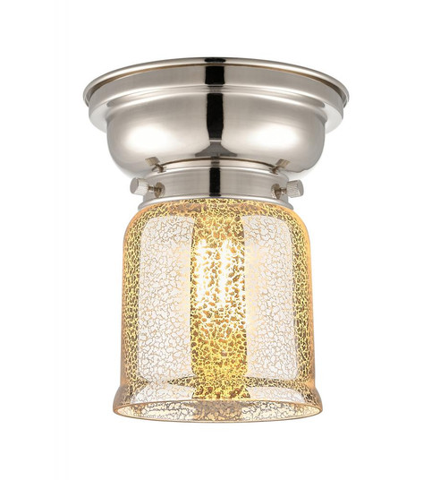 Bell - 1 Light - 6 inch - Polished Nickel - Flush Mount (3442|623-1F-PN-G58-LED)