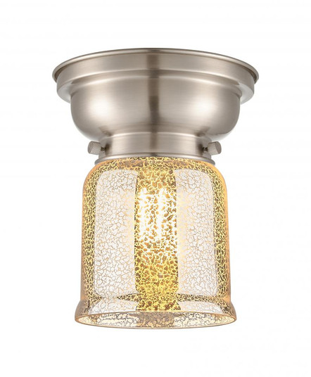 Bell - 1 Light - 6 inch - Brushed Satin Nickel - Flush Mount (3442|623-1F-SN-G58)