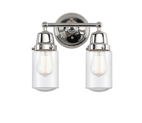 Dover - 2 Light - 13 inch - Polished Chrome - Bath Vanity Light (3442|623-2W-PC-G314)