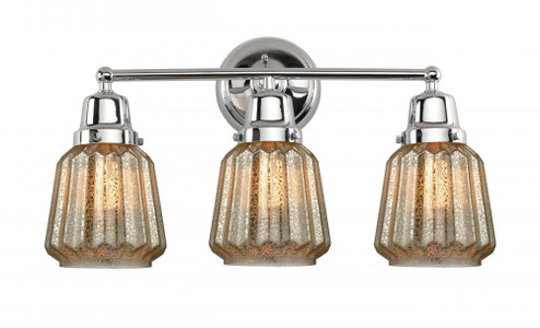 Chatham - 3 Light - 22 inch - Polished Chrome - Bath Vanity Light (3442|623-3W-PC-G146)