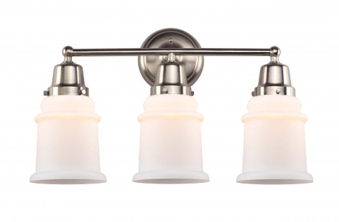 Canton - 3 Light - 22 inch - Brushed Satin Nickel - Bath Vanity Light (3442|623-3W-SN-G181)