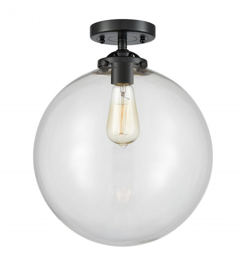 Beacon - 1 Light - 12 inch - Oil Rubbed Bronze - Semi-Flush Mount (3442|284-1C-OB-G202-12-LED)